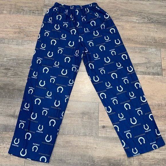 Little Boys size 5-6 Indianapolis Colts fleece pajama Bottoms NIP - Picture 1 of 2